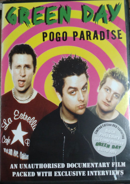 Green Day – Pogo Paradise - DVD - DVD Muy Buen Estado (VG+) / Portada Como Nueva (M-)