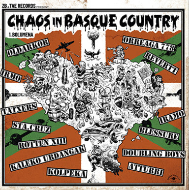Chaos In Basque Country - LP - Blanco/White - 2021 - Tough Ain't Enough
