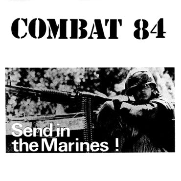 COMBAT 84: Send in the marines LP - Limited edition red vinyl