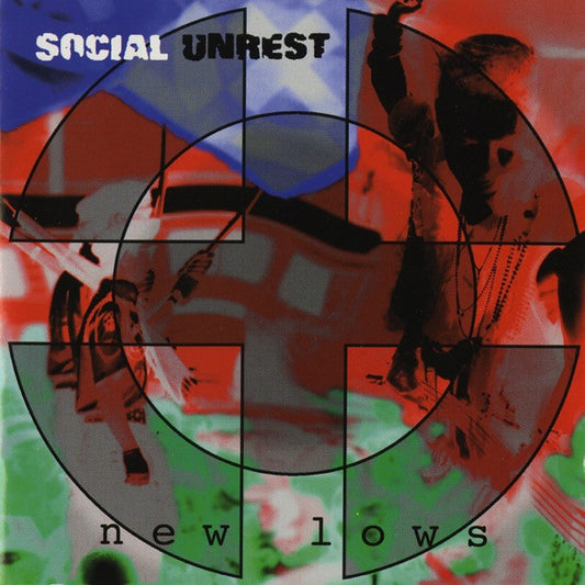 Social Unrest – New Lows - CD - Código de Barras Agujereado. Punch Hole At Barcode.