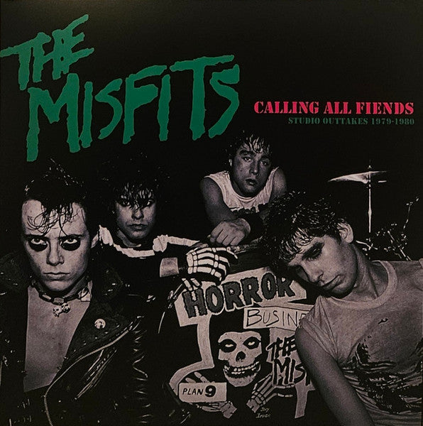The Misfits - Calling All Fiends (Studio Outtakes 1979-1980) (LP, Unofficial, Verde/Green)