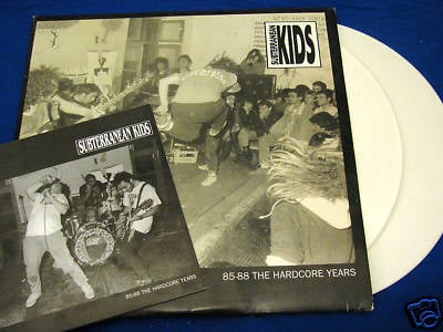 Subterranean Kids – 85-88 The Hardcore Years - 2xLP - Blanco / White - 220 gr. - Limited to 1.000 Copies