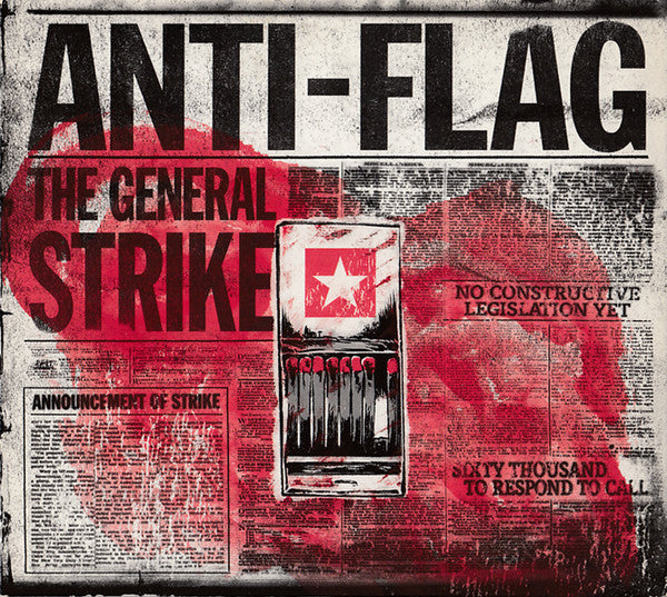 Anti-Flag – The General Strike - CD - Digipak - CD Como Nuevo (M-) / Portada Como Nueva (M-)