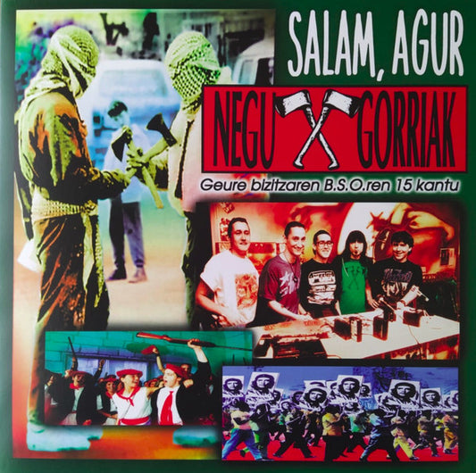 Negu Gorriak - Salam, Agur (LP, Album, RE, Gat)