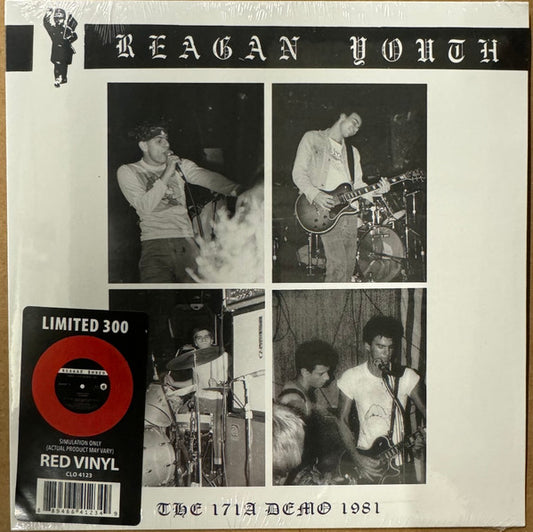 Reagan Youth – The 171A Demo 1981 - 7" - ROJO / RED - 2023 - New Red Archives – CLO4123 - NUEVO / PRECINTADO - NEW / SEALED.