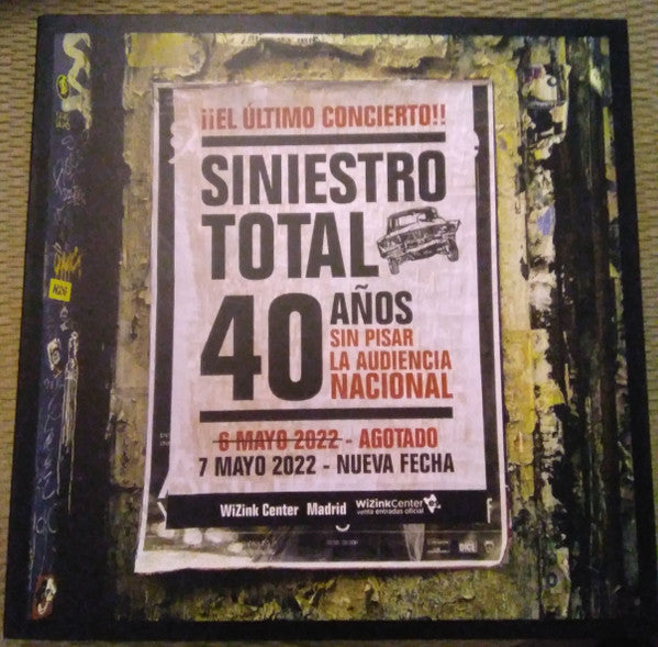 Siniestro Total - 40 Años Sin Pisar La Audiencia Nacional (3xLP, Album + Box)
