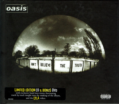 Oasis – Don't Believe The Truth - CD+DVD - Hardback Cardboard Book