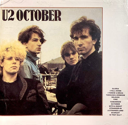 U2 – October - CD - Island Records – 842 297-2