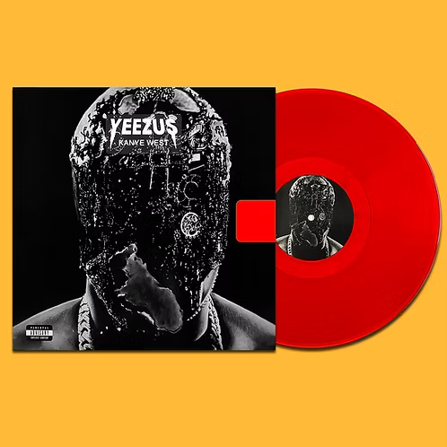 KANYE WEST LP Yeezus (Red Translucid Coloured Vinyl)