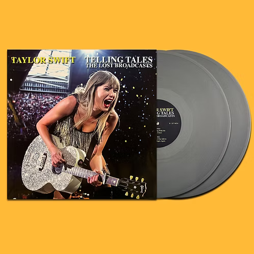 TAYLOR SWIFT 2xLP Telling Tales - The Lost Broadcasts (Silver Coloured Vinyls)