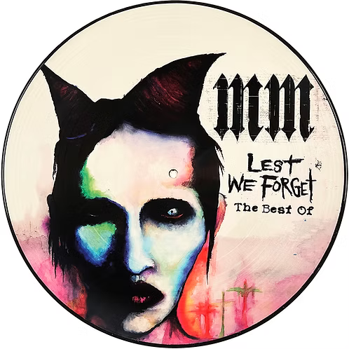 MARILYN MANSON LP Lest We Forget - The Best Of (Picture Disc)