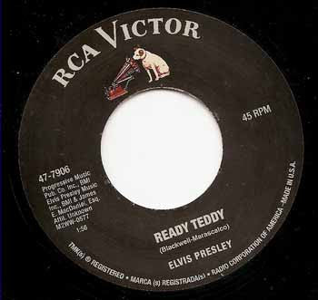 Elvis Presley – Ready Teddy / Rip It Up - 7" - Unoffocial - RCA Victor – 47-7906 - Como Nuevo / Like New (M- / M-)