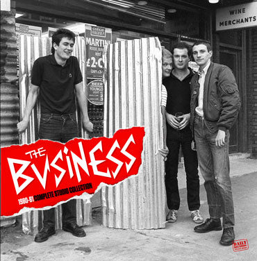 THE BUSINESS 1980-81 Complete Studio Collection LP (Black vinyl)