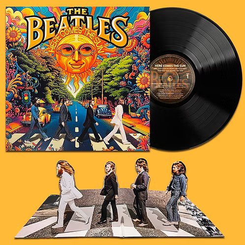 BEATLES LP Here Comes The Sun - Unreleased Studio (Deluxe Pop Up Cover)