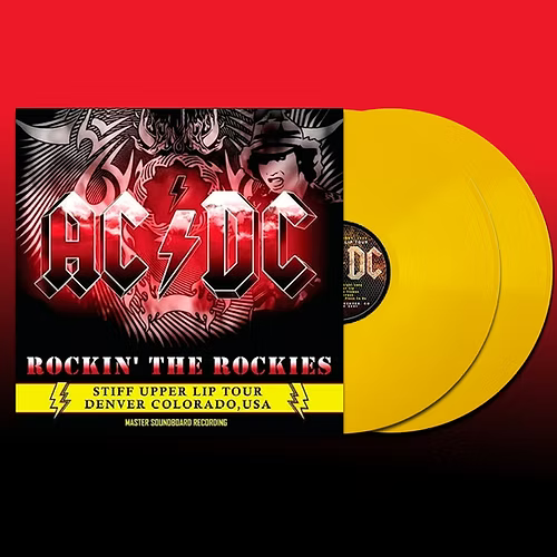 AC/DC 2xLP Rockin the Rockies (Yellow Coloured Vinyls)