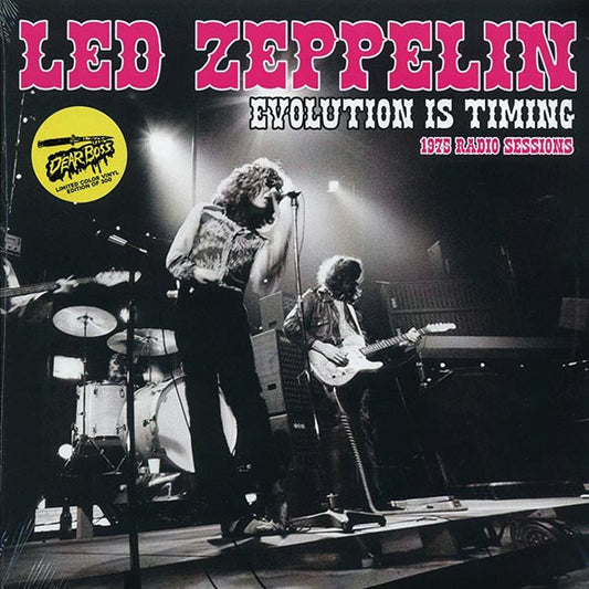 Led Zeppelin – Evolution Is Timing: 1975 Radio Sessions - 2xLP - Colored Vinyl - Limited Edition of 300 Copies