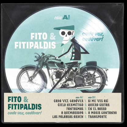 Fito & Fitipaldis – Cada Vez Cadáver - LP - Picture Disc