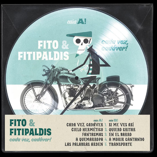 Fito & Fitipaldis – Cada Vez Cadáver - LP - Picture Disc