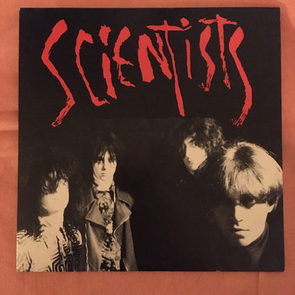 Scientists – This Is My Happy Hour / Swampland - 7" - 1st Press, Red Lettering - 1982 - Au Go Go – ANDA 25 - Vinilo Como Nuevo / Portada Como Nueva (M-/M-)