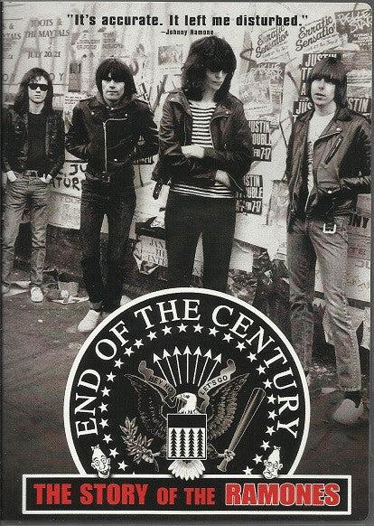 Ramones – End Of The Century: The Story Of The Ramones - DVD - NTSC - REGION 1 - DVD Como Nuevo (M-) / Portada Como Nueva (M-)