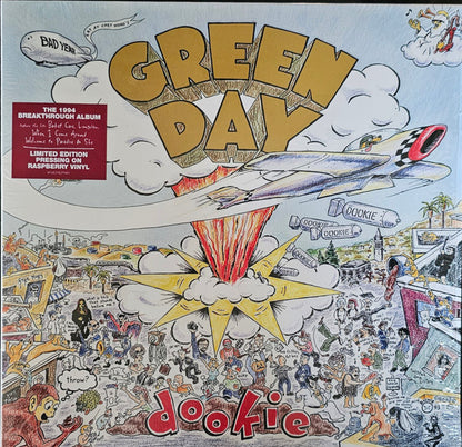 Green Day ‎– Dookie - LP - Colored vinyl (raspberry)