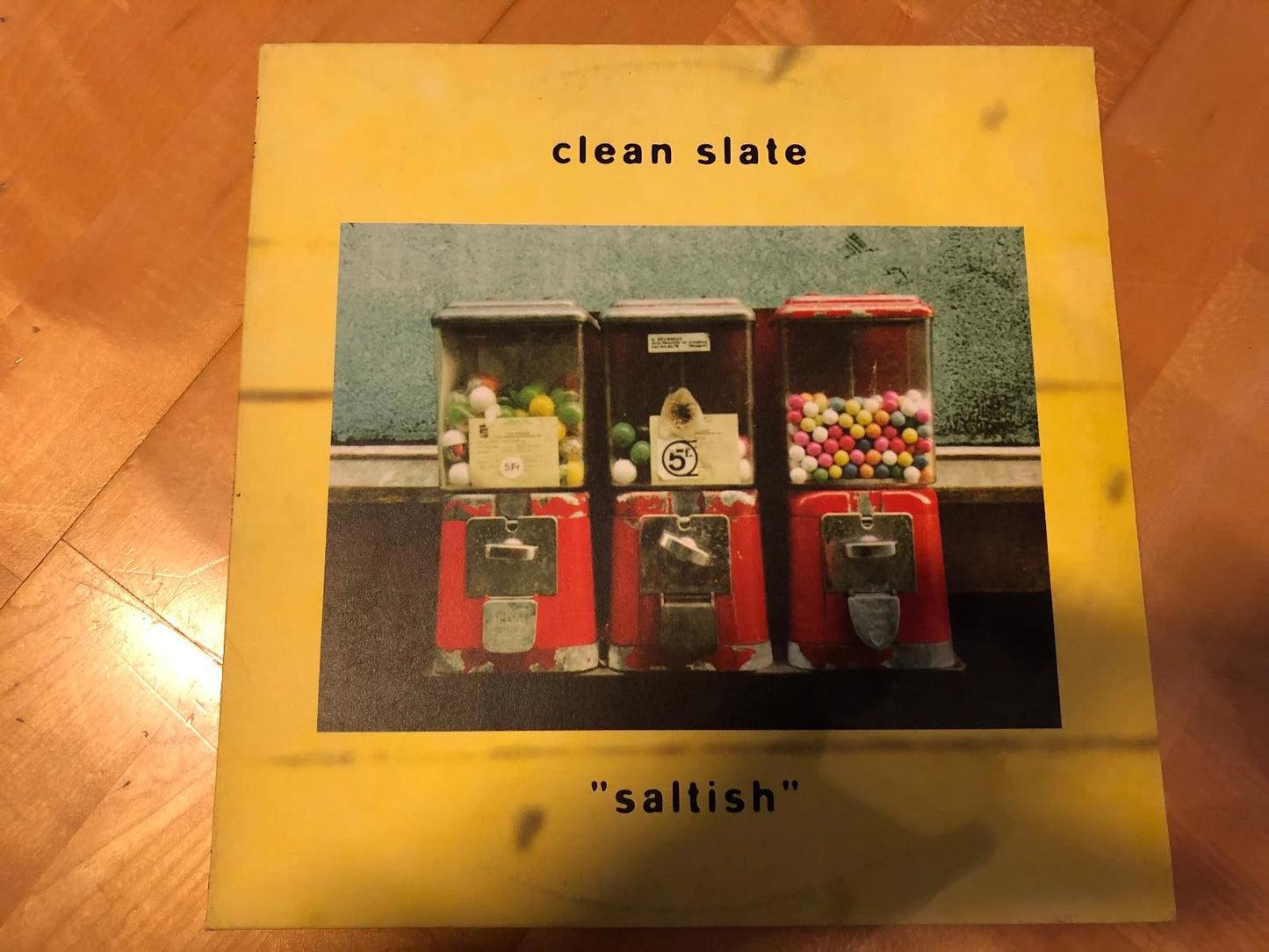 Clean Slate – Saltish - CD - 1996 - Day After Records – DAY 15