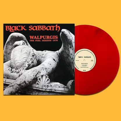 BLACK SABBATH LP Walpurgis - The Peel Session 1970 (Red Coloured Vinyl)