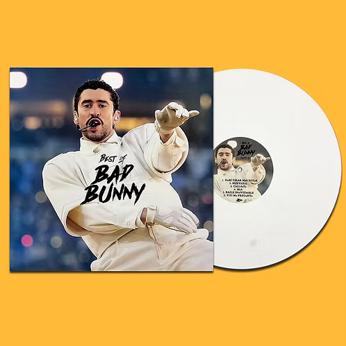 BAD BUNNY LP Best of Bad Bunny (White Coloured Vinyl)