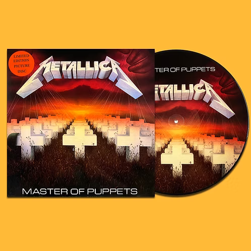 METALLICA LP Master Of Puppets (Picture Disc with Cover and Insert)