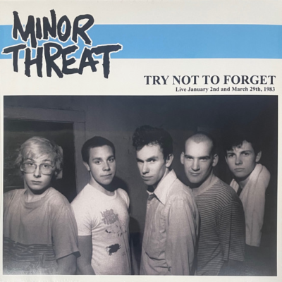 Minor Threat - Try Not To Forget - LP - Unofficial