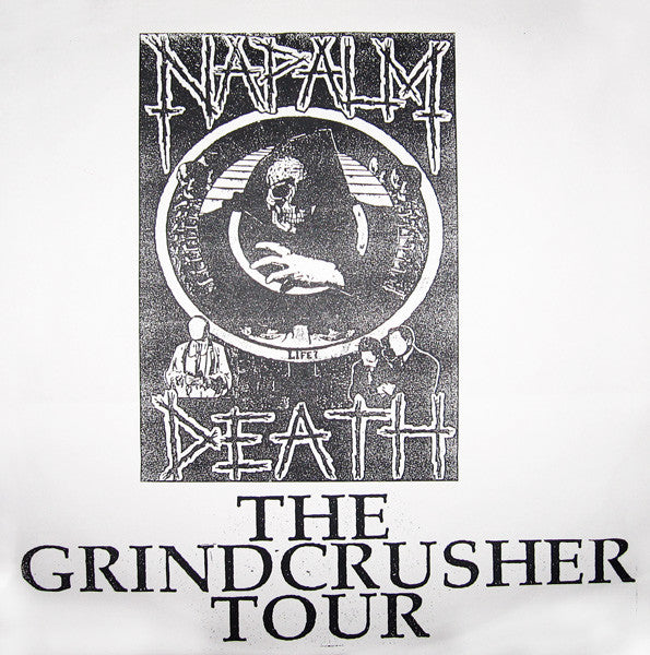 Napalm Death ‎– The Grindcrusher Tour - LP - Pure Hell - USADO / USED (M- / M-)