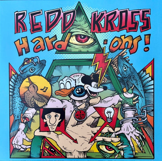 Redd Kross / Hard-Ons! – Split 10" - Firmado / Signed - 2026 - Folc Records – FOLC300 - Nuevo sin usar pero no precintado / New and unplayed but not sealed.