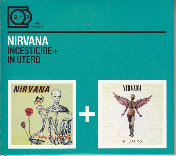 Nirvana – Incesticide + In Utero - 2xCD - USADO / USED (VG+ / VG+)