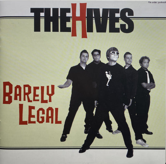 The Hives – Barely Legal - CD - Como Nuevo / Like New (M- / M-)