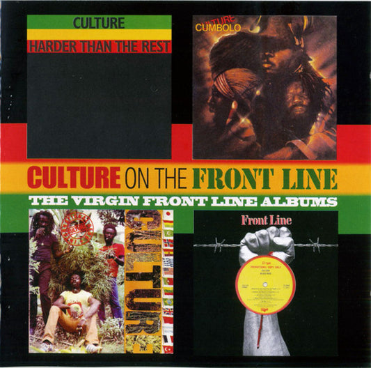Culture – On The Front Line: The Virgin Front Line Albums - 2xCD - 2015 - Caroline Records – 5358458, Front Line – 5358458