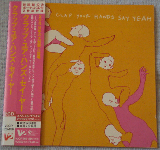 Clap Your Hands Say Yeah – Clap Your Hands Say Yeah - CD - Edición Japonesa - Con OBI - 2006 -V2 – V2CP 265-266 - Nuevo sin usar pero no precintado / New and unplayed but not sealed.
