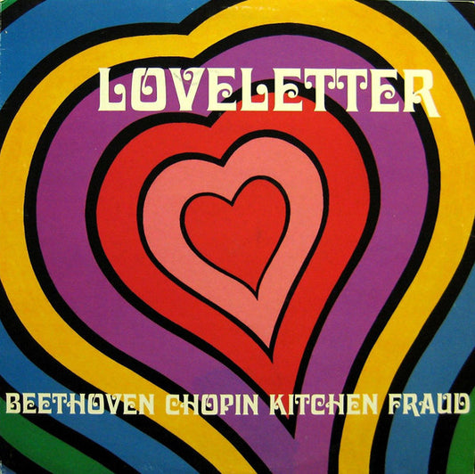 Loveletter – Beethoven Chopin Kitchen Fraud - LP - Morado / Purple - 1999 - Siesta – siesta 96 - Nuevo sin usar pero no precintado / New unplayed but not sealed.