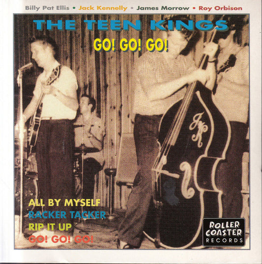 The Teen Kings – Go! Go! Go! - 7" - 1995 -Rollercoaster Records – RFS 1001 - Vinilo Como Nuevo / Portada Como Nueva (M-/M-).