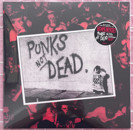 The Exploited ‎– Punks Not Dead - LP - 2022 - Cherry Red - Edición Argentina Edition