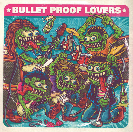 Bullet Proof Lovers – I Am My Radio - 7" - #126/250 - 2016 - Ghost Highway Recordings ‎– GHR-137