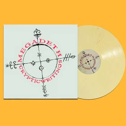 MEGADETH LP Cryptic Writings (Yellow Coloured Vinyl)
