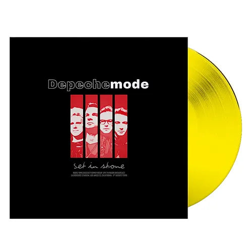 DEPECHE MODE LP Set In Stone (Yellow Coloured Vinyl)