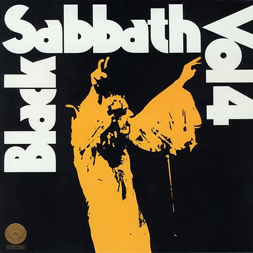 BLACK SABBATH LP Vol 4 (Vertigo Swirl Label) with insert