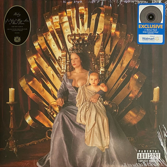 Halsey ‎– If I Can't Have Love, I Want Power - LP - Grey Transparent