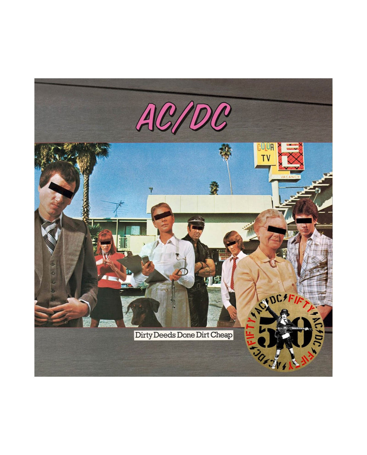 AC/DC - Dirty Deeds Done Dirt Cheap - LP - Color