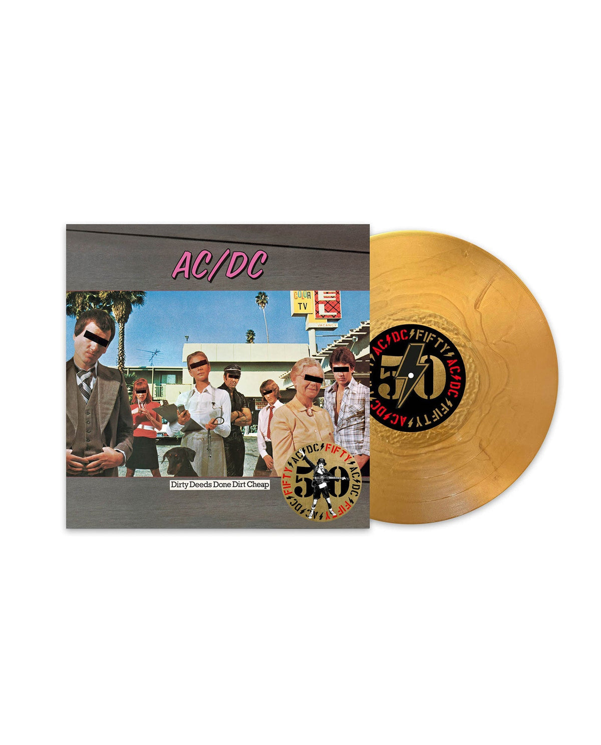 AC/DC - Dirty Deeds Done Dirt Cheap - LP - Color