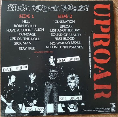 Uproar - And The Lord Said "Let There Be !" (LP, Album, RE)