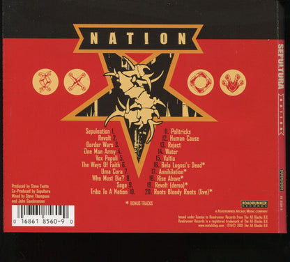 Sepultura – Nation - CD - Special Edition - USADO / USED (M- / M-)