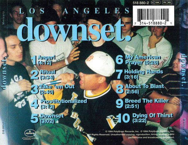 downset. – downset. - CD - Mercury – 518 880-2