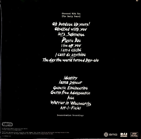 Xray Spex - Obsessed With You (The Early Years) (LP, Comp, Ltd, RE, RM, Orange Day-Glo)